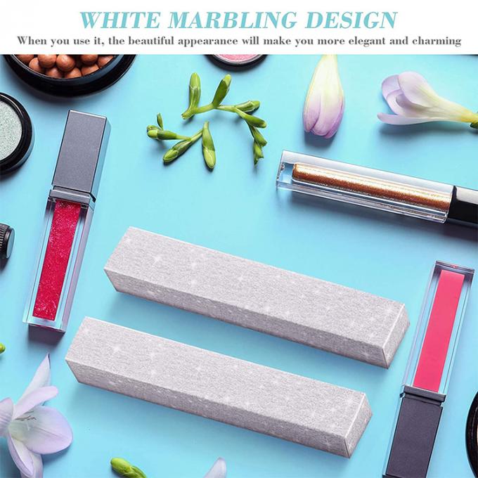 Custom Size Accepted Shiny Paper Cosmetic Lip Stick Lip Gloss Packaging Box For Lipstick 4