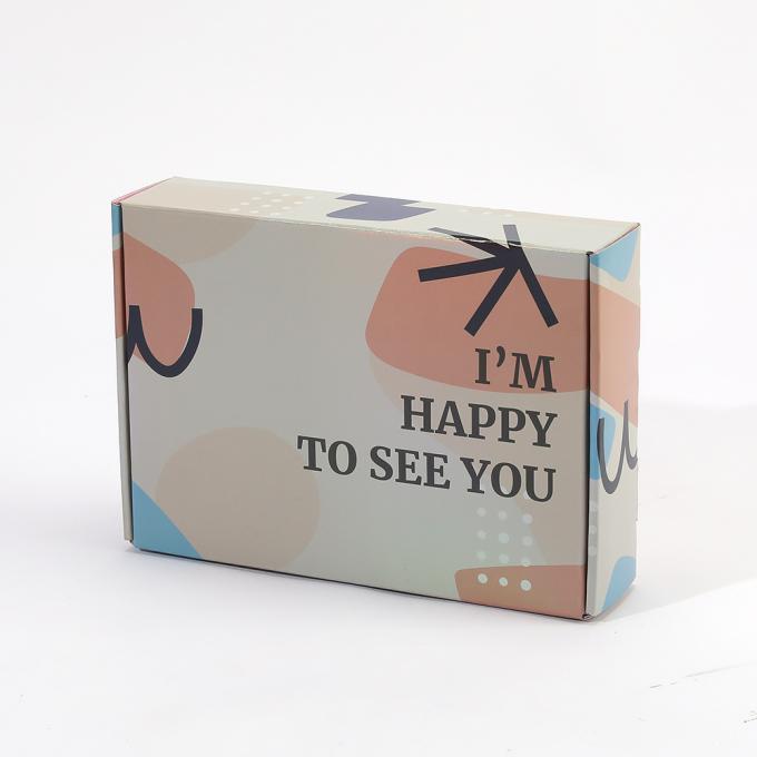 Recyclable Large Corrugated Paper Box for Shipping Suit Jewelry Candles Custom Printed 7