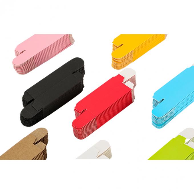 Custom Printed Cosmetic Lipstick Bottle Tube Rectangle Colorful Lip Gloss Packaging Box 5