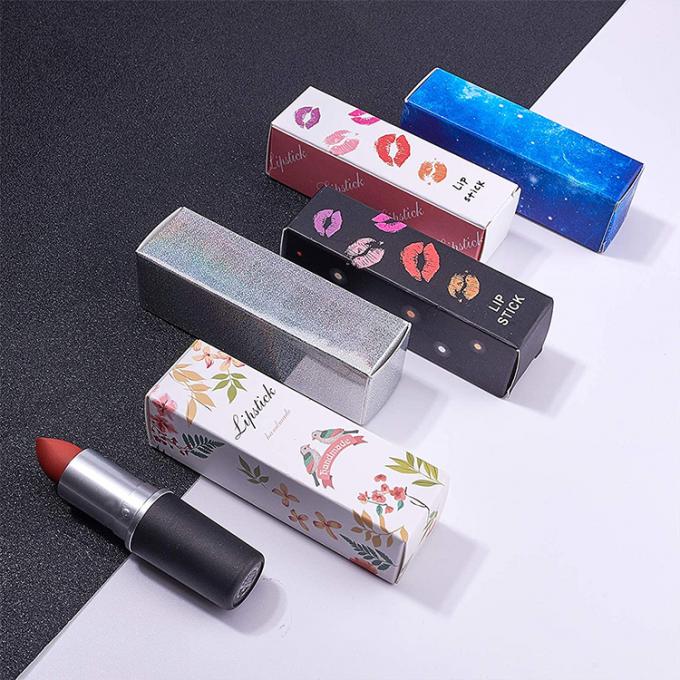 Logo Custom Logo Diy Lipstick Boxes Reusable Lipgloss Storage Tube Paper Cosmetic Box 3