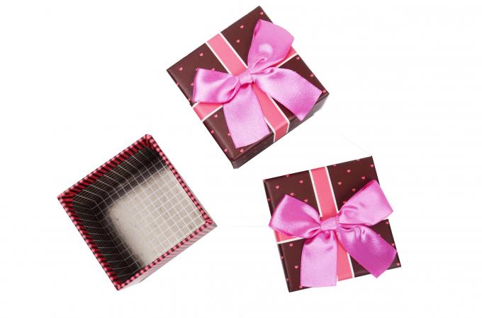 Custom Printed Luxury Small Lid And Base Square Gift Jewelry Packaging Paper Boxes With Ribbon 6