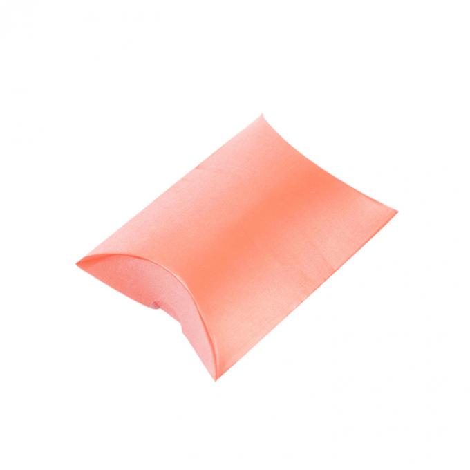 Coated Paper Pillow Shaped Packaging Box With Custom Logo For And Recycled Material 9