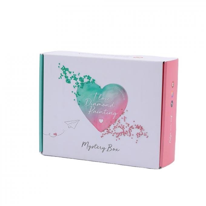 Custom Order Accepted Printing White Packaging Gift Box Corrugated Paper Mailer Box 9