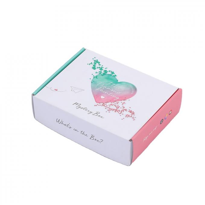 Custom Order Accepted Printing White Packaging Gift Box Corrugated Paper Mailer Box 7