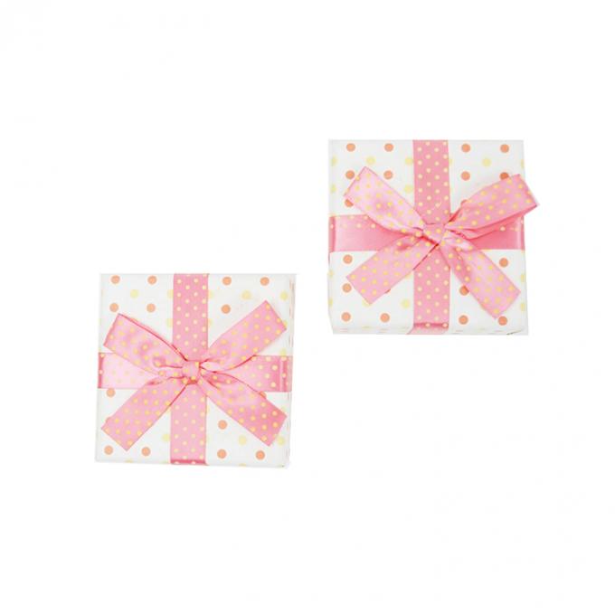 CMYK Pantone Colour Printing Retail Stand Box for Small Pink Craft Gift Jewelry Packaging 5