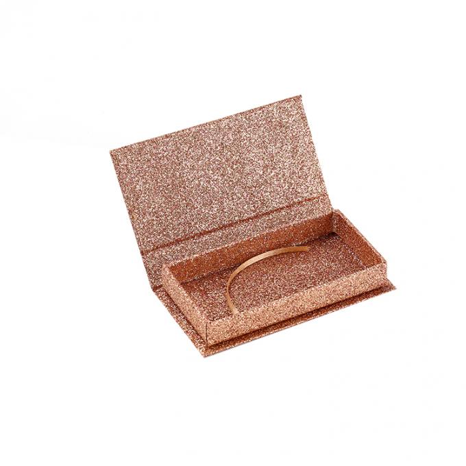 Recyclable Elegant Fashion Custom Logo Printed Magnetic Paper Eyelash Packaging Box 7
