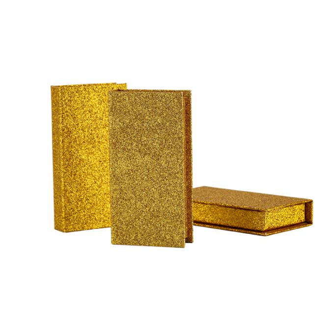 Corrugated Board Private Label Custom Logo Printed Non-toxic Luxury Bling Empty Eyelashes Packaging Box 4