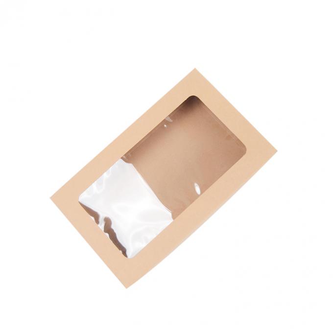 Eco Friendly Paper Cardboard Pastry and Cookie Boxes with Window Corrugated Board 4