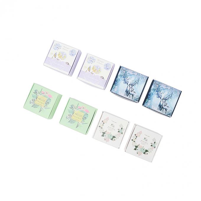Exquisite Daisy Birthday Gift Box CMYK Pantone Colour Printing with Glossy Lamination 5