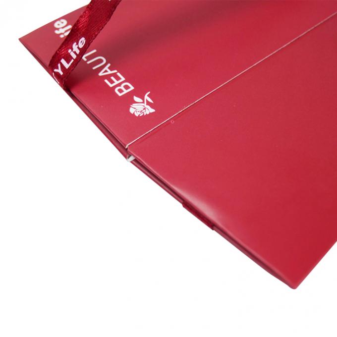 Triangle Shape Long Stem Flower Packaging Box with Ribbon and Coated Paper Material 5