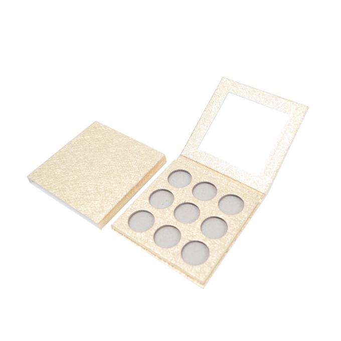 Luxury Custom Empty Paper Eyeshadow Palette Packaging Box for Eco-friendly Materials 4