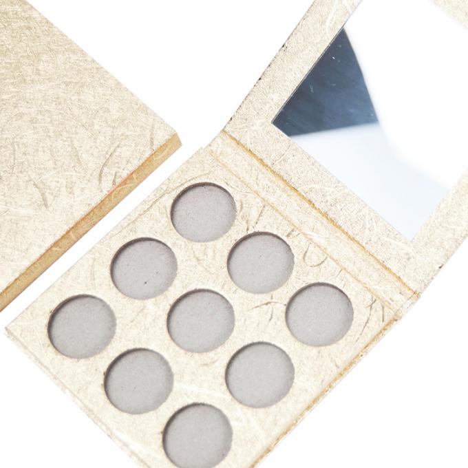 Luxury Custom Empty Paper Eyeshadow Palette Packaging Box for Eco-friendly Materials 5