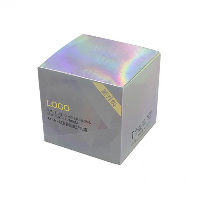 Non-toxic Empty Paper Skincare Face Cream Packaging Box CMYK Pantone Colour Printing 10