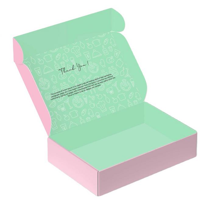 Custom Order Green Shipping Corrugated Gift Packaging Mailer Boxes for Small Business 8