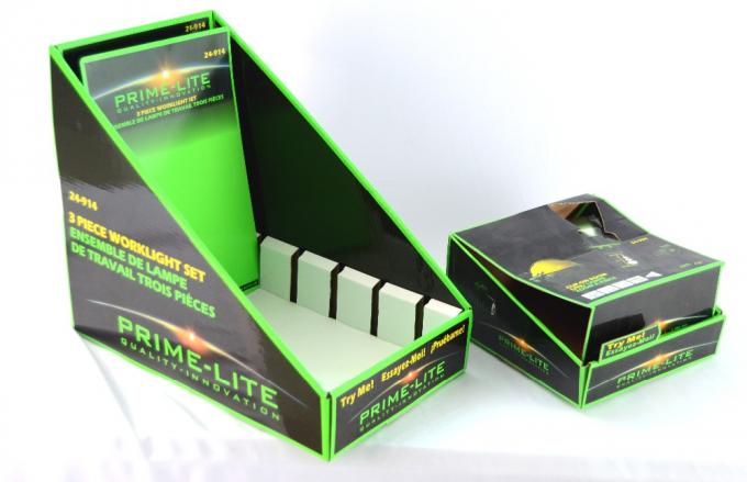 Custom Size Corrugated Board Retail Point of Purchase Cardboard Counter Display Stand 1