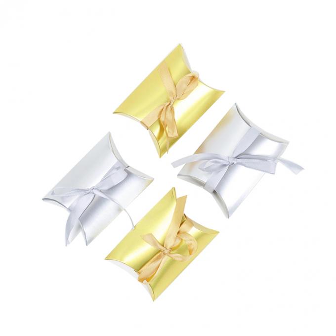 Custom Logo CMYK Hair Extension Wig Packaging Pillow Paper Gift Boxes For Bundles 0