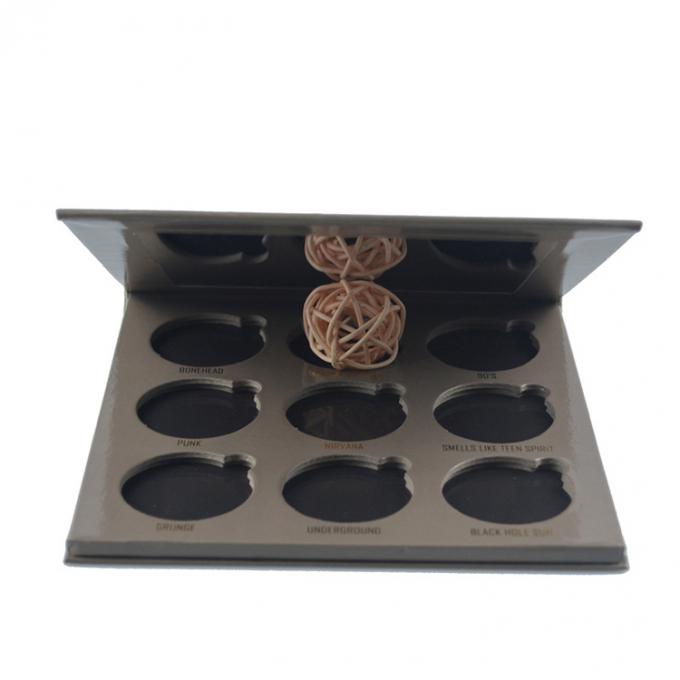 Non-Toxic Custom Printed Cardboard Makeup Empty Eyeshadow Palette Paper Packaging Box 8