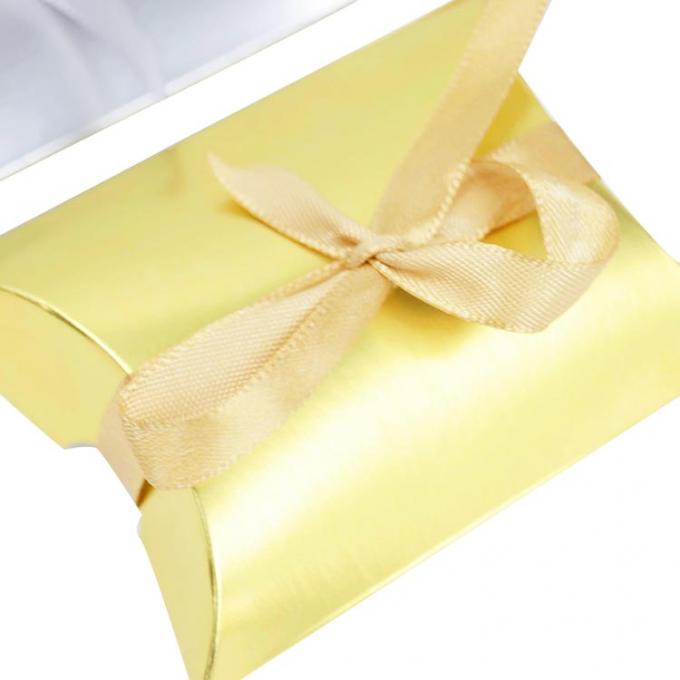 Custom Logo CMYK Hair Extension Wig Packaging Pillow Paper Gift Boxes For Bundles 2