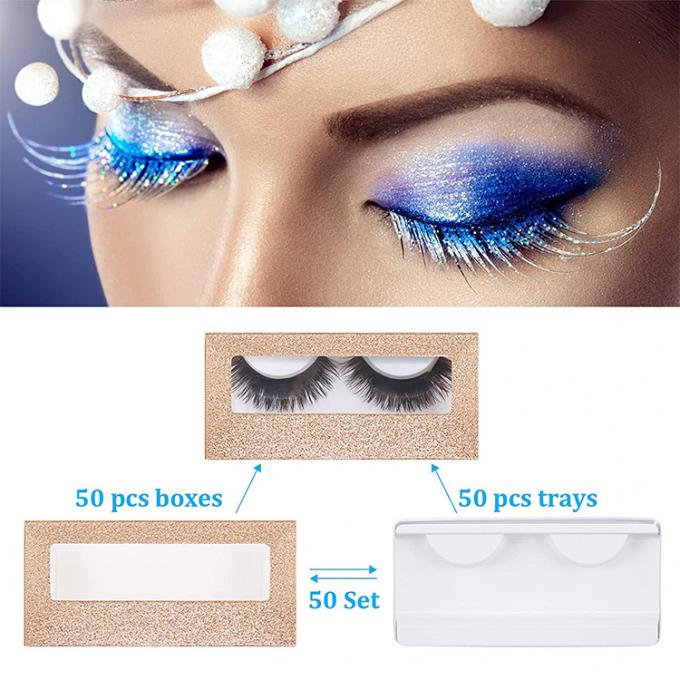 Private Label False Eyelash Packaging Box Lashes Paper Box for Printing Handling 6