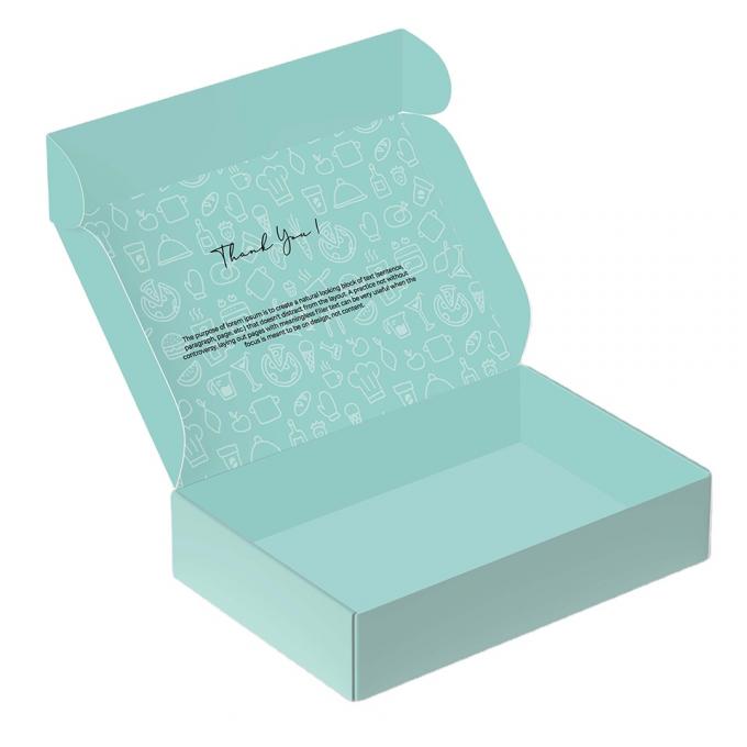 Custom Size Accepted Eco Friendly Personalized Free Design Cardboard Mailer Boxes 6