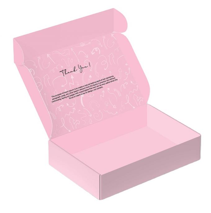 Clothing Full Color Printed Boxes Colorful Corrugated Sturdy Cardboard Gift Boxes 7