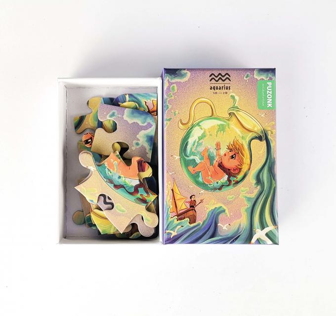 Custom Order Accepted Paperboard Lid Base Puzzle Toy Packaging Box for Packing Items 3