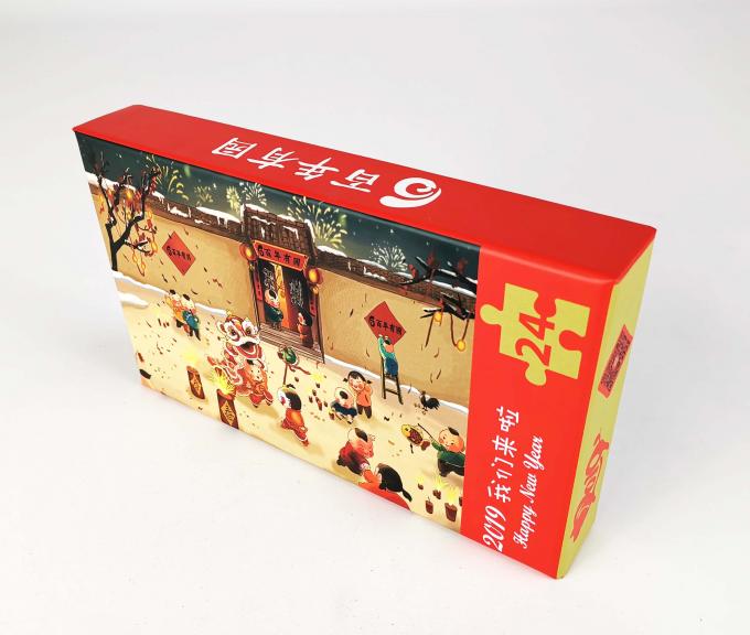 Custom Order Accepted Paperboard Lid Base Puzzle Toy Packaging Box for Packing Items 4