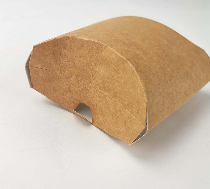 Kraft French Fries Box Custom Printed Fast Food Restaurant To Go Box with UV Coating 1