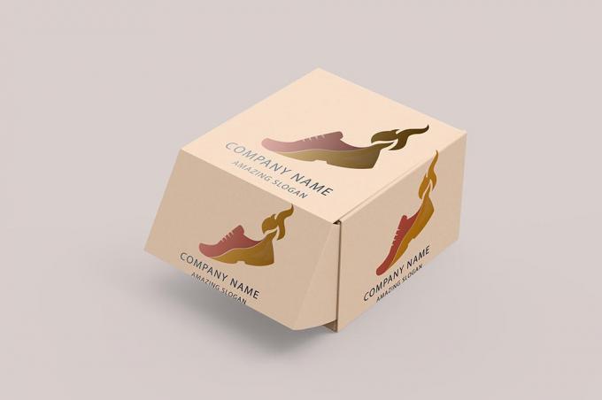 Glossy Lamination Small Paper Packaging Kraft Brown Subscription Mailer for Mailing 9