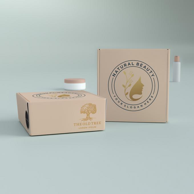 Eco Friendly Cosmetic Makeup Packaging Boxes Corrugated Cardboard Postal Shipping Boxes 8