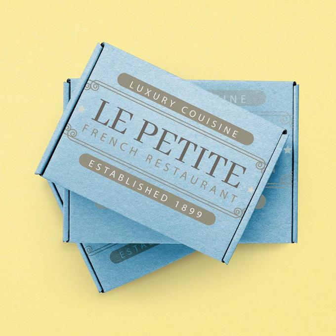 Custom Logo Printed Foldable Blue Thick Cardboard Paper Shipping Boxes for Clothes Shoes 6