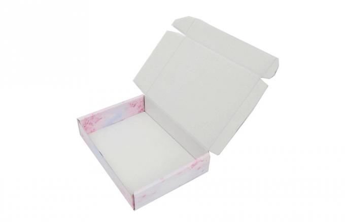 Purple Gift Corrugated Paper Cardboard Postal Shipping Mailer Box for Shoes Clothing 8