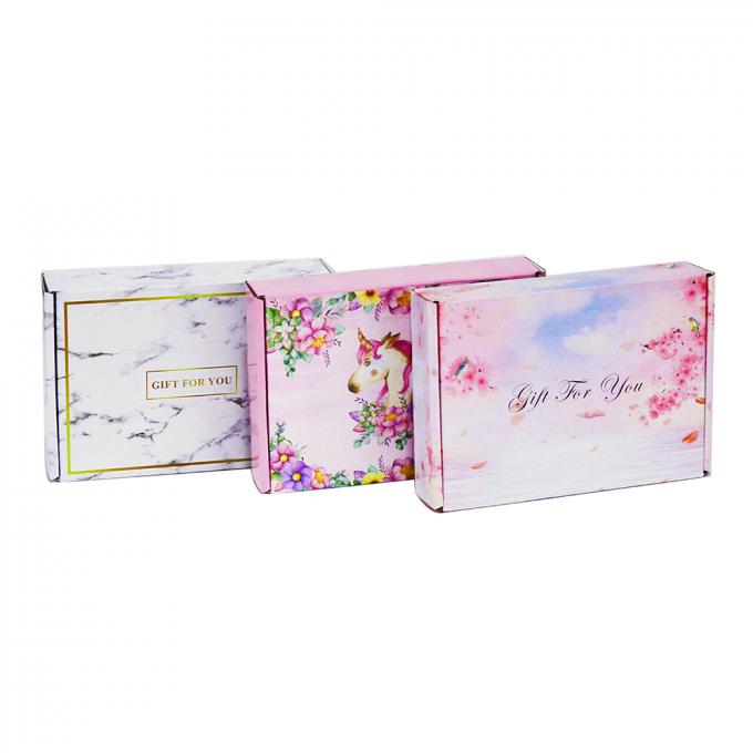 Purple Gift Corrugated Paper Cardboard Postal Shipping Mailer Box for Shoes Clothing 9