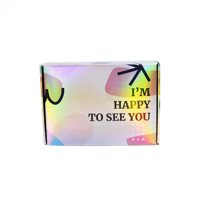 Custom Logo Full Color Printed Boxes Corrugated Literature Mailer Boxes 9