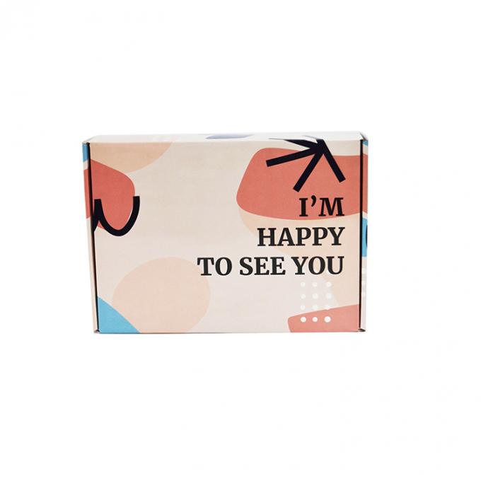 Custom Logo Full Color Printed Boxes Corrugated Literature Mailer Boxes 8