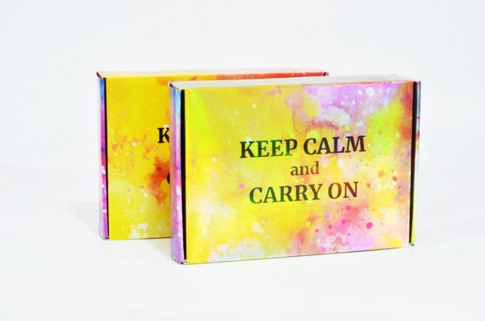 Die Cut Corrugated Packaging Shipping Postal Glossy Colored Corrugated Mailer Boxes 7