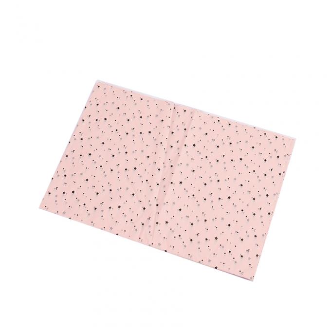 Digital Printing Custom Printed Logo Pink Gift Tissue Paper for Packaging Clothes 5