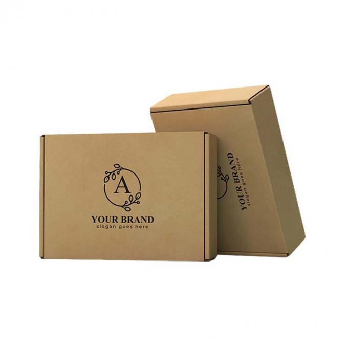 Recyclable Corrugated Cosmetic Subscription Shipping Mailer Box with Embossed Design 10