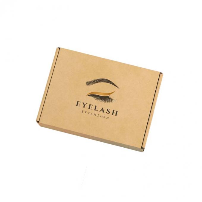 CMYK Custom Printed Cardboard Boxes For Beauty False Eyelash Packaging And Shipping 5