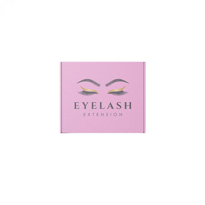 Custom Order Accepted Non-Toxic Foldable Paper Packaging Box for Eyelashes Industrial 1