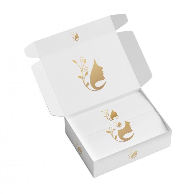 Material Structure Retail Stand Box for Reusable White Cardboard Cosmetic Packaging 6