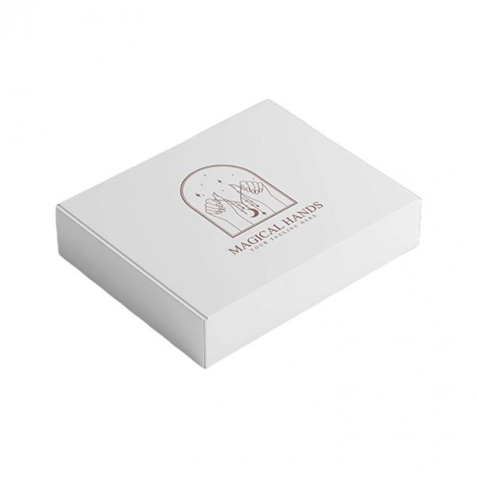 Material Structure Retail Stand Box for Reusable White Cardboard Cosmetic Packaging 9