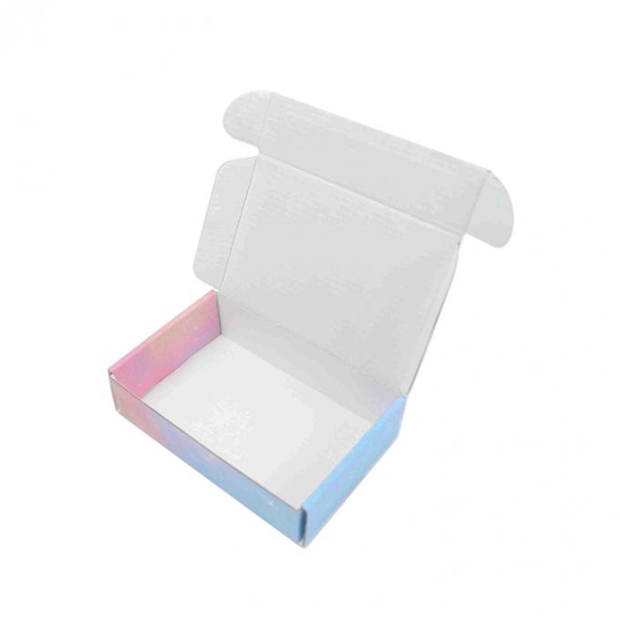 Unique Design Custom Printed Corrugated Shipping Boxes for Clothing Recycled Materials 3