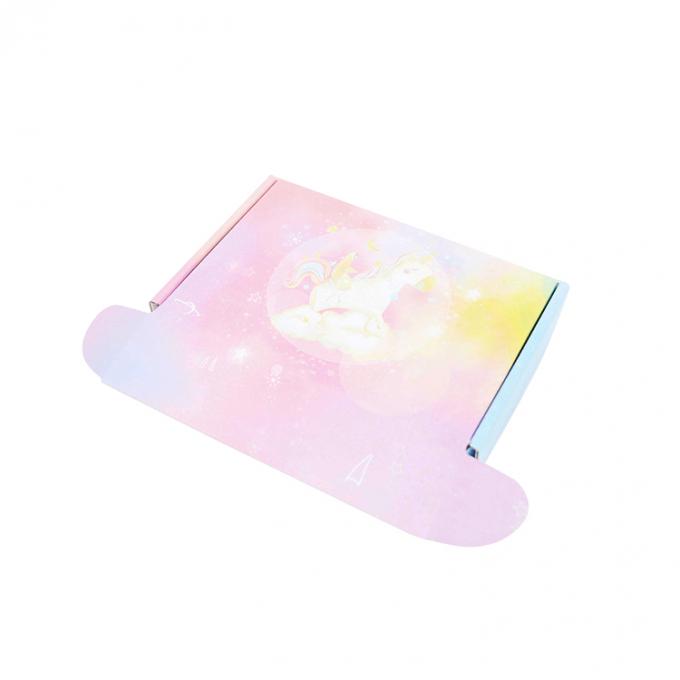 Unique Design Custom Printed Corrugated Shipping Boxes for Clothing Recycled Materials 2