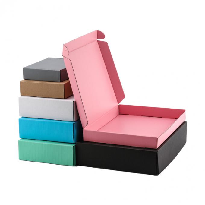 Die Cut Full Color Printed Boxes Recyclable Corrugated Cardboard Shipping Boxes 6