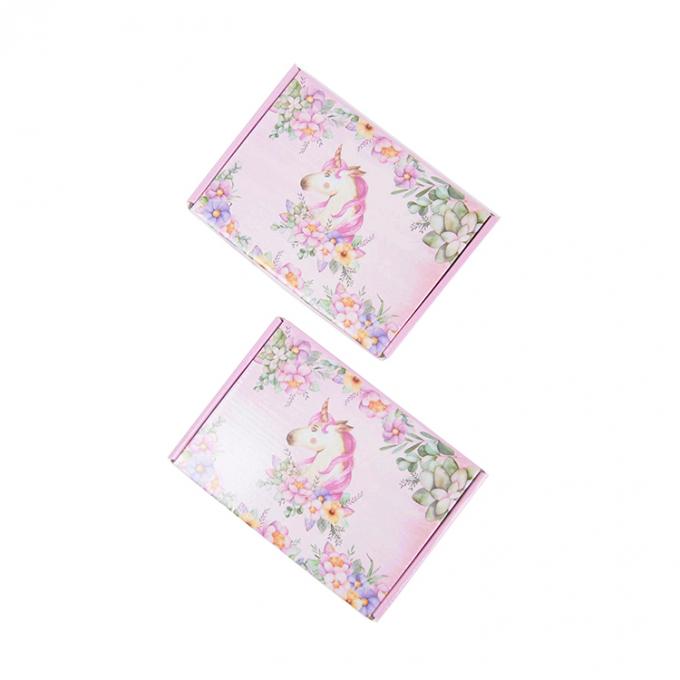 Customized Full Color Printed Boxes Die Cut Corrugated Paper Packaging Box 1