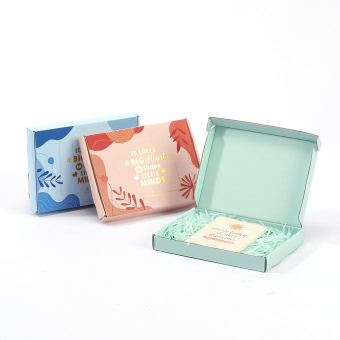 Clothing Gift Packing Cardboard Subscription Box Green Shipping Mailer Box 9