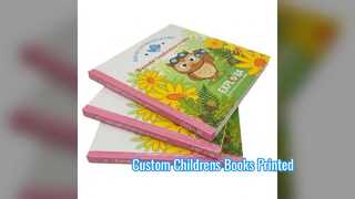 Custom Childrens Hardcover Book Printing Services
