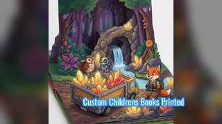 Custom Childrens Hardcover Book Printing Services