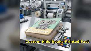 Custom Childrens Hardcover Book Printing Services